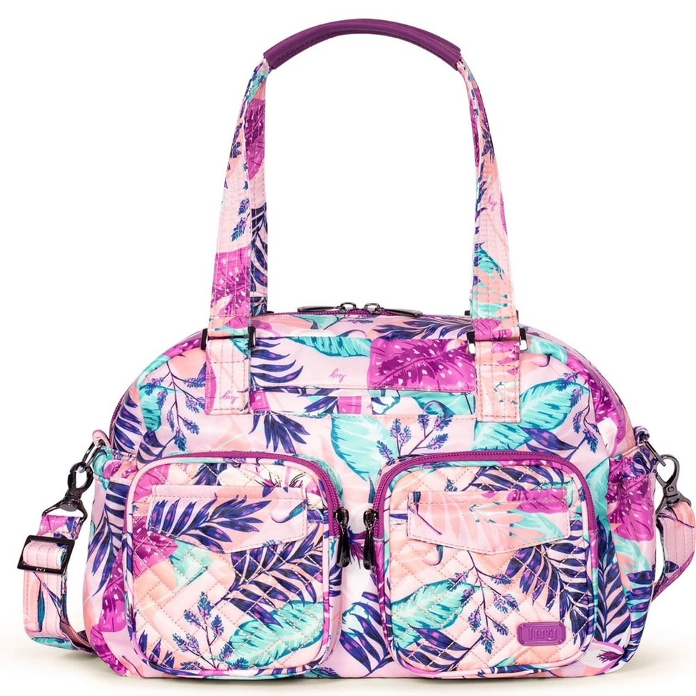 Lug Jumper Carry-All Tote (Azalea Pink) NWOT